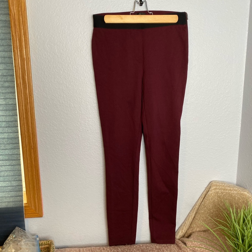 WHBM The legging moto pants women’s size 4